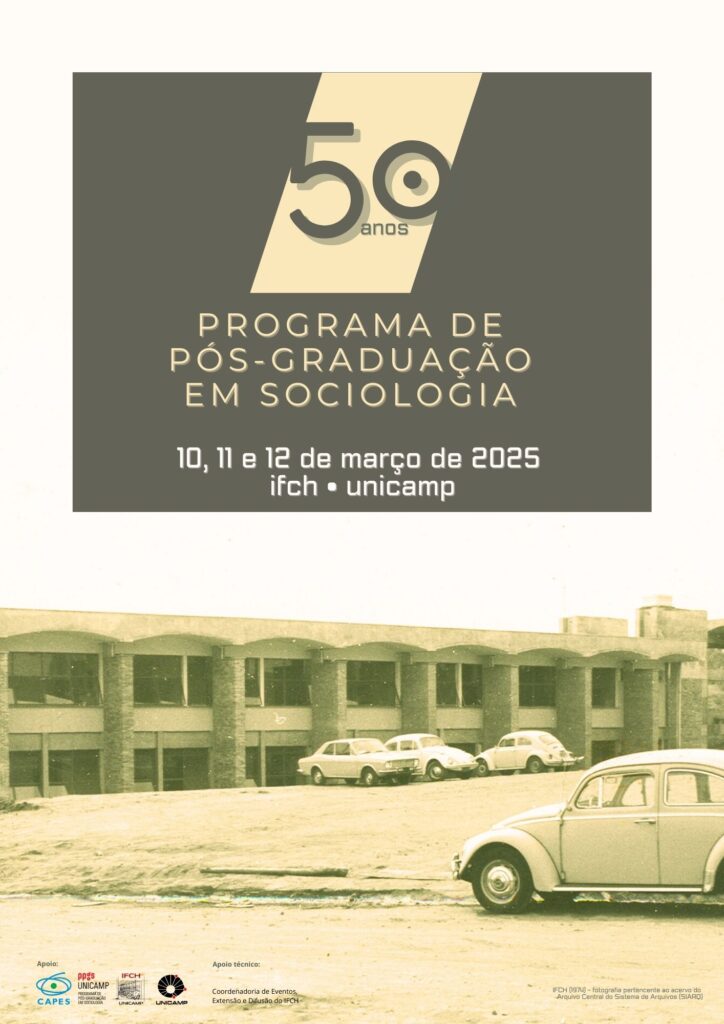 50 anos do PPGS/IFCH/Unicamp!